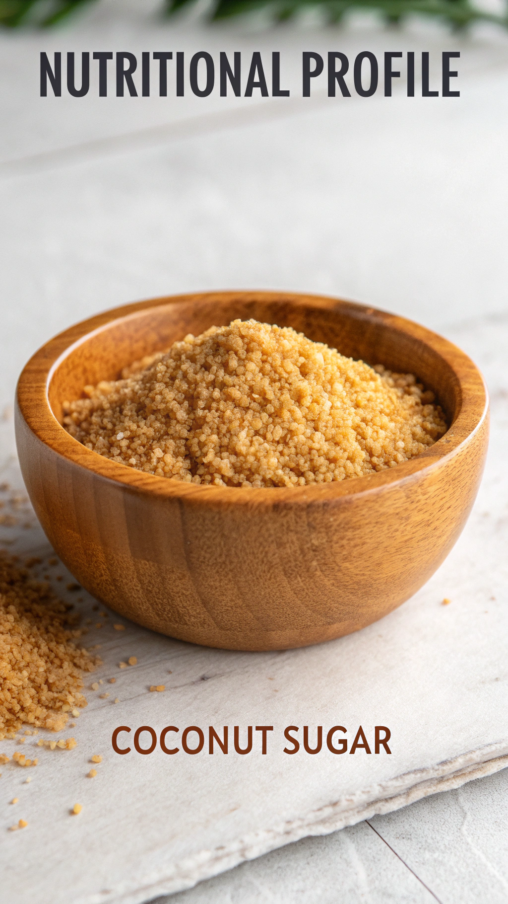 Nutritional Profile of Coconut Sugar