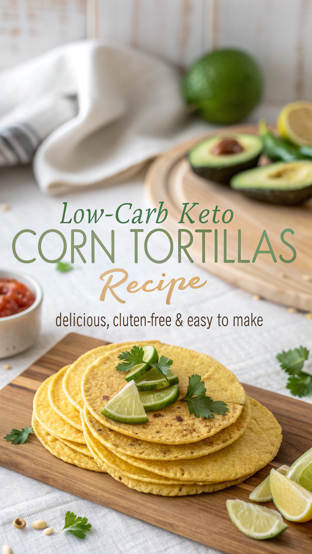Keto Corn Tortillas Recipe