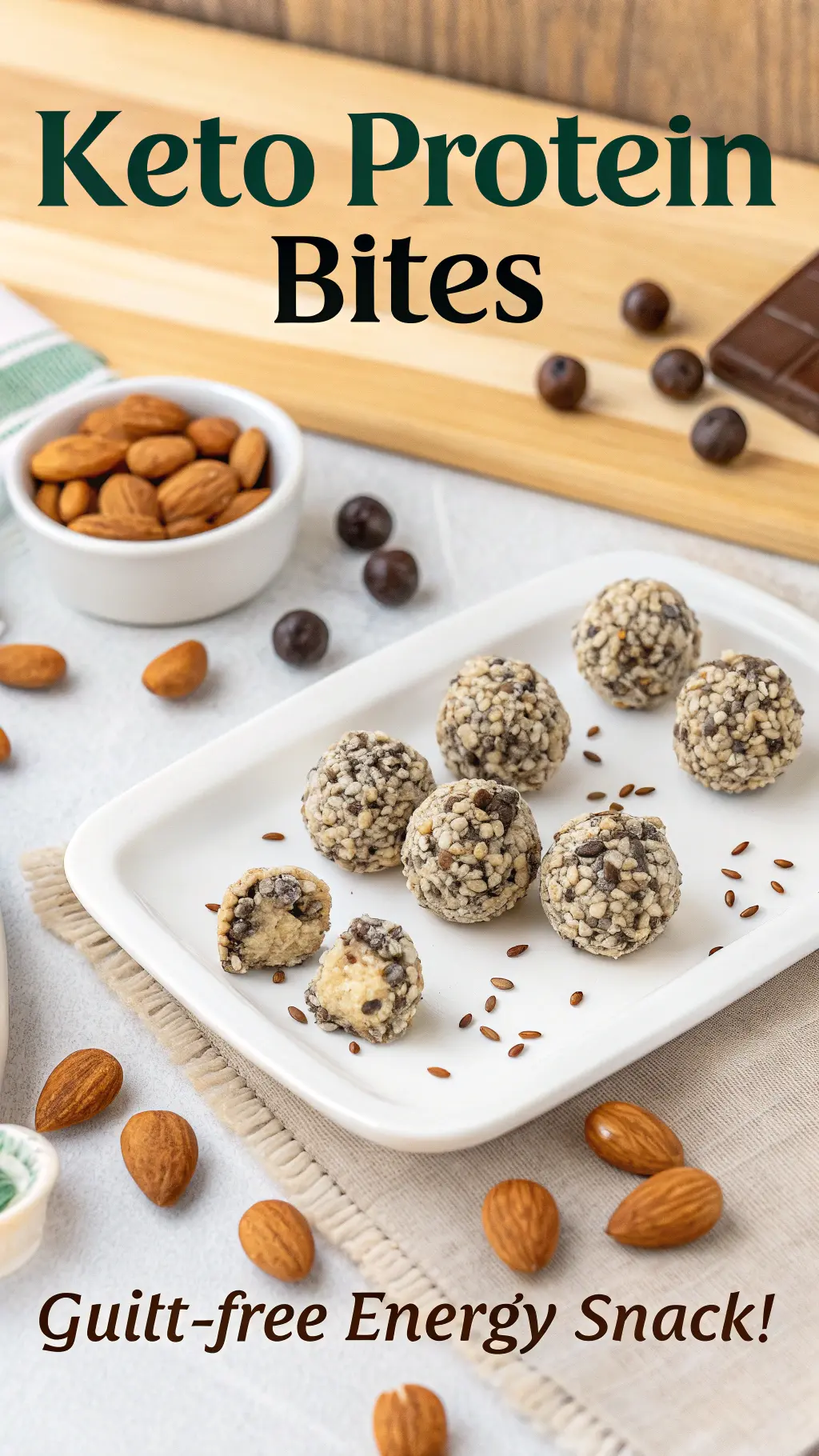 Keto Protein Bites: Guilt-Free Energy Snack!