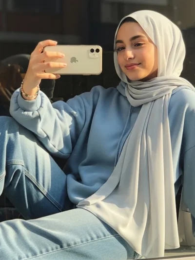 Clean Girl Hijab Aesthetic